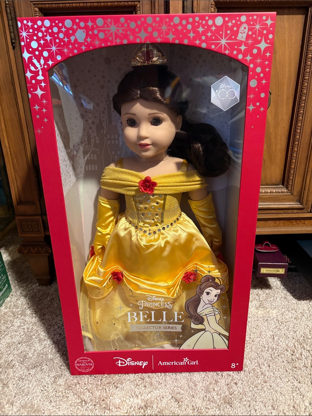 American Girl Disney Princess Belle Doll — Deluxe